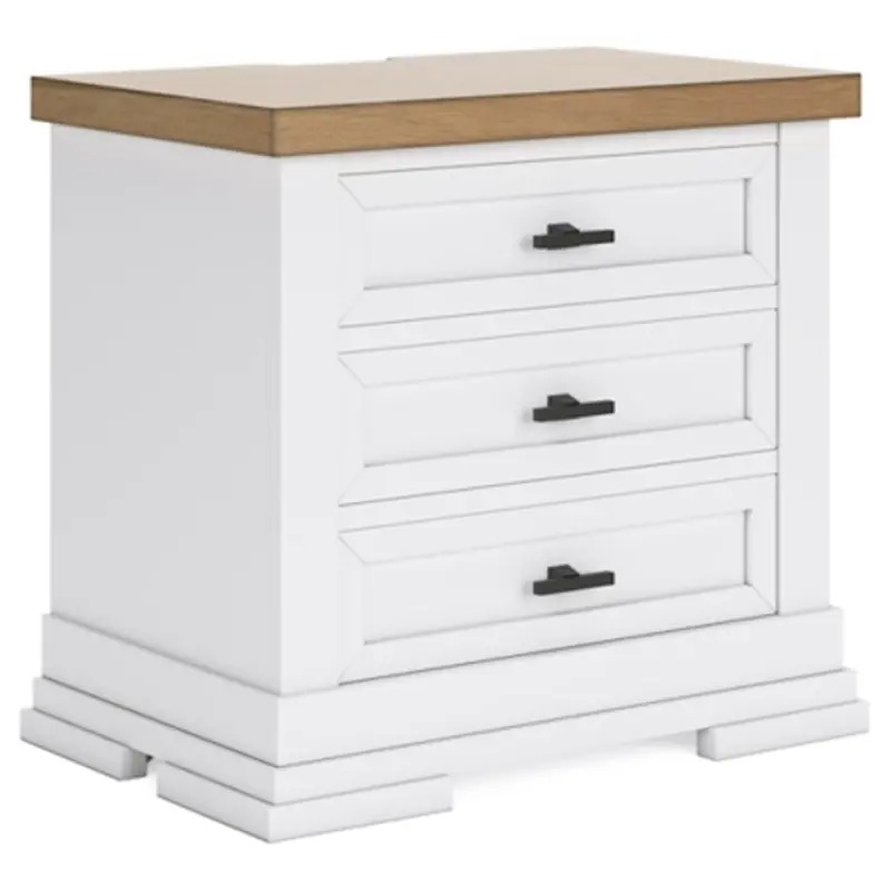 SM Ashbryn Wood Storage Panel Bedroom Set