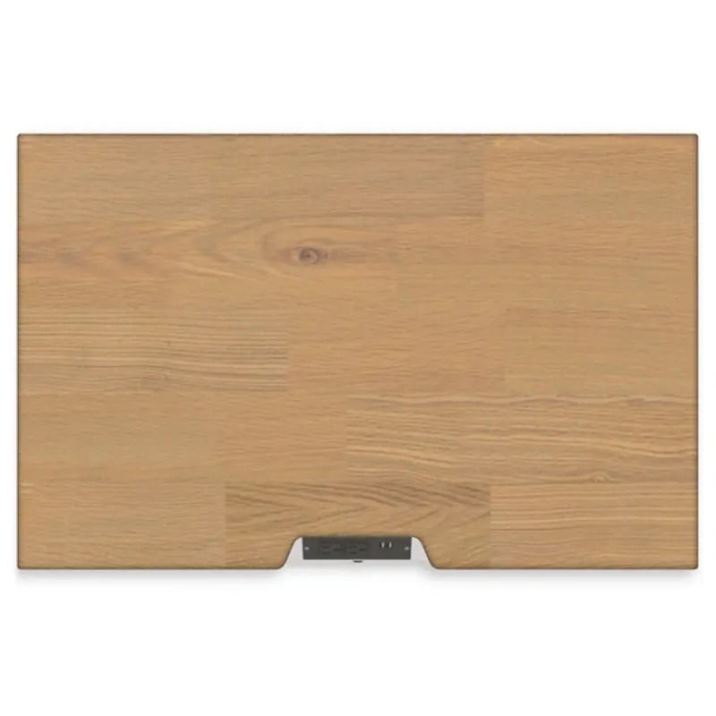 SM Ashbryn Wood Nightstand w/3 Drawers