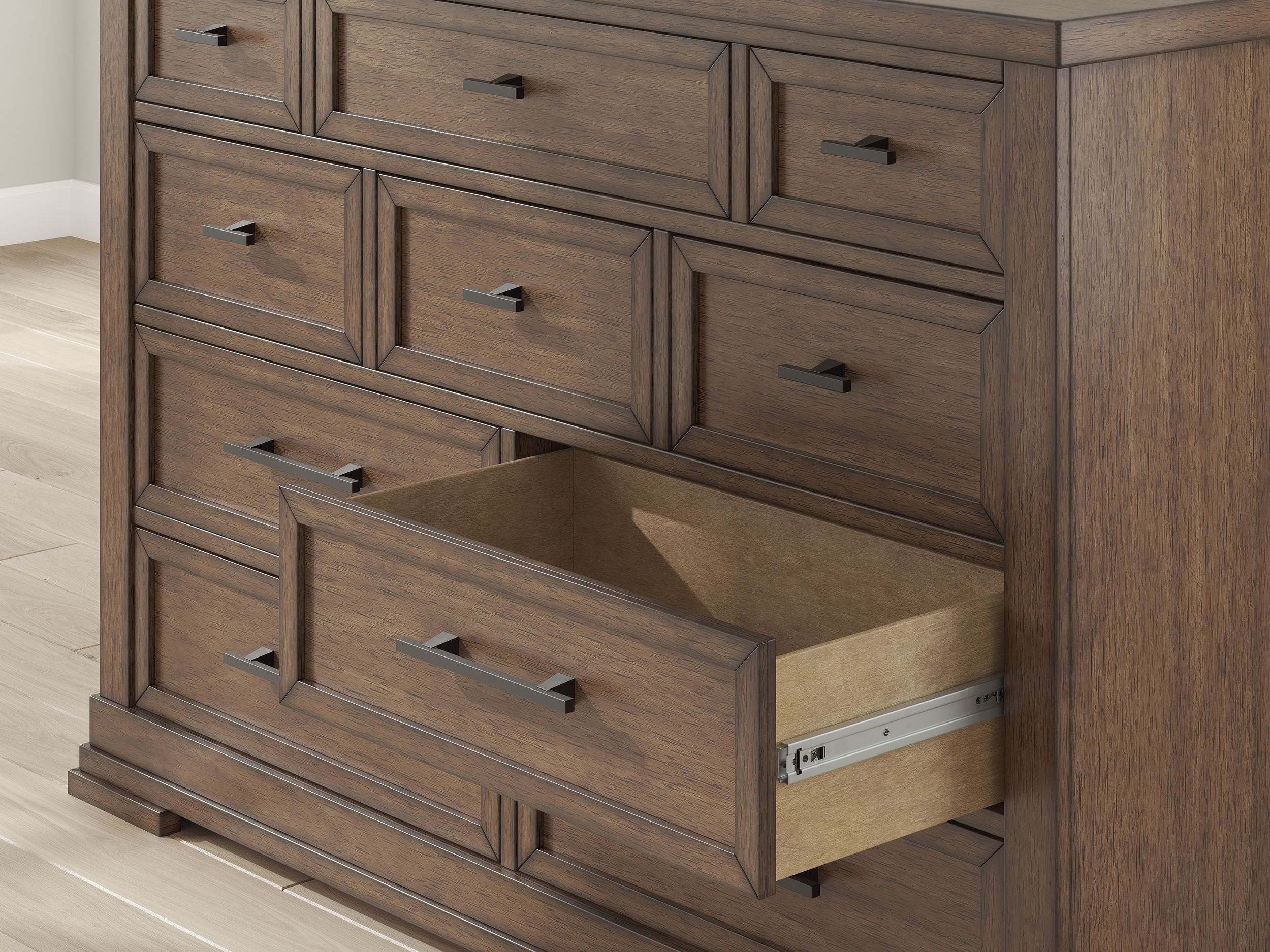 Taffenbrook Wood Dresser w/10 Drawers