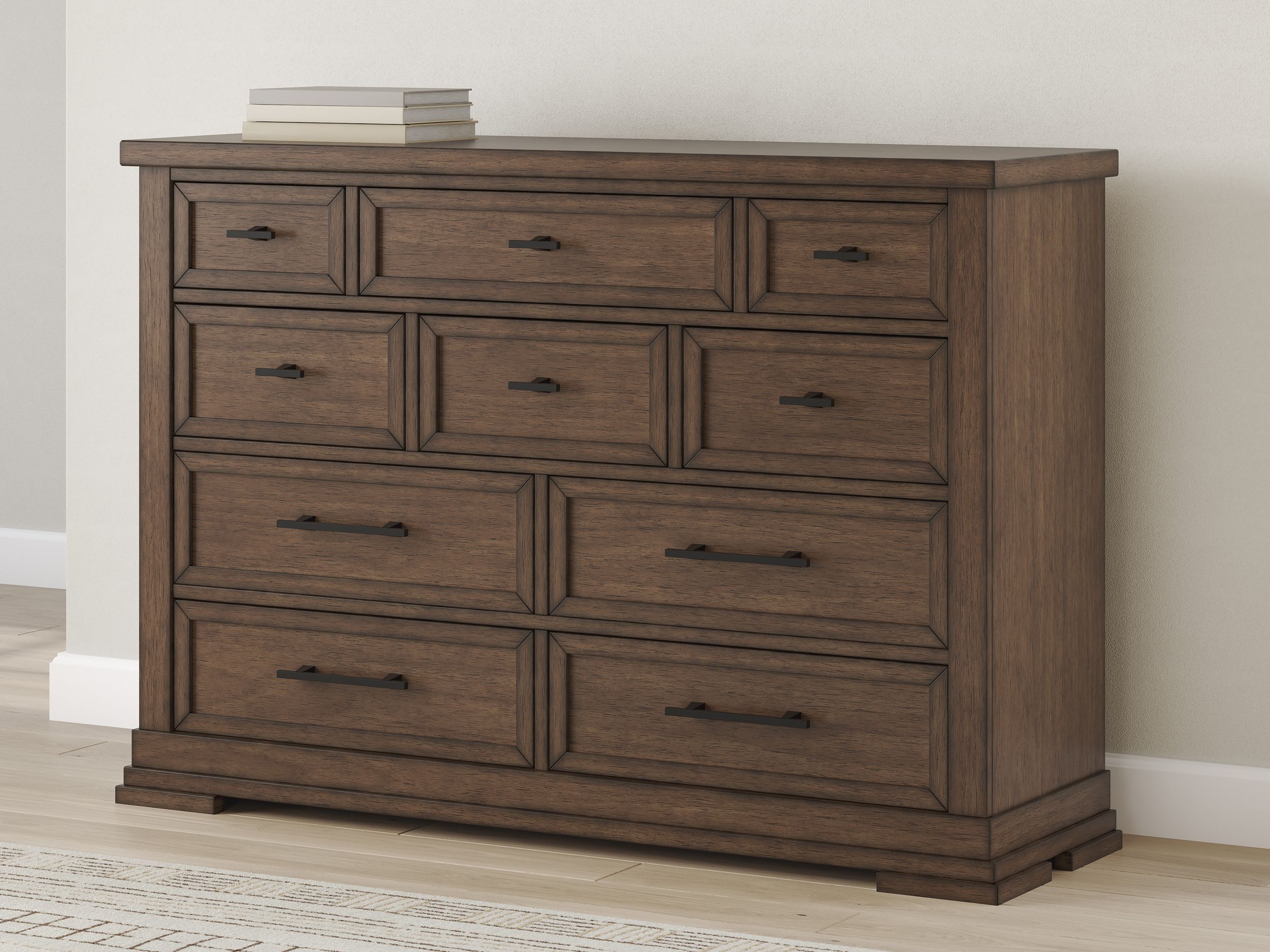 Taffenbrook Wood Dresser w/10 Drawers