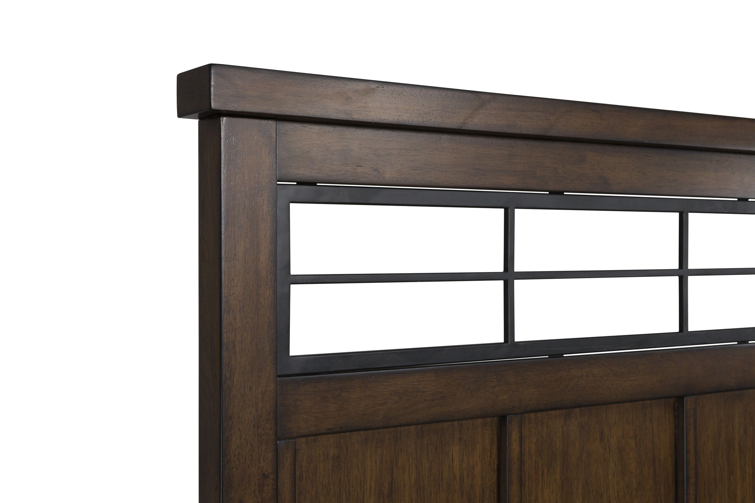 Taffenbrook Wood Panel Storage Bed