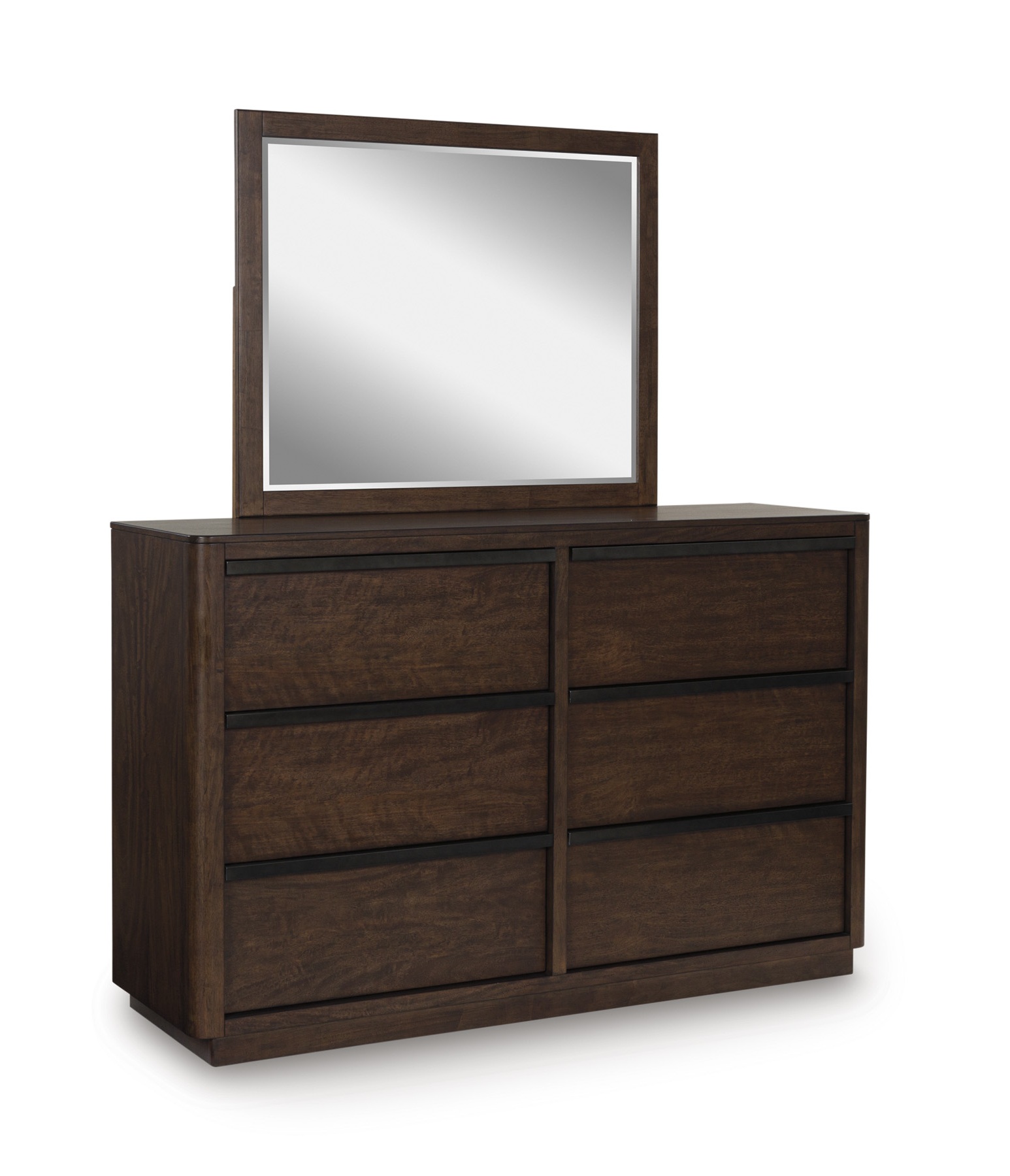 Dilenno Wood Double Dresser w/6 Drawers