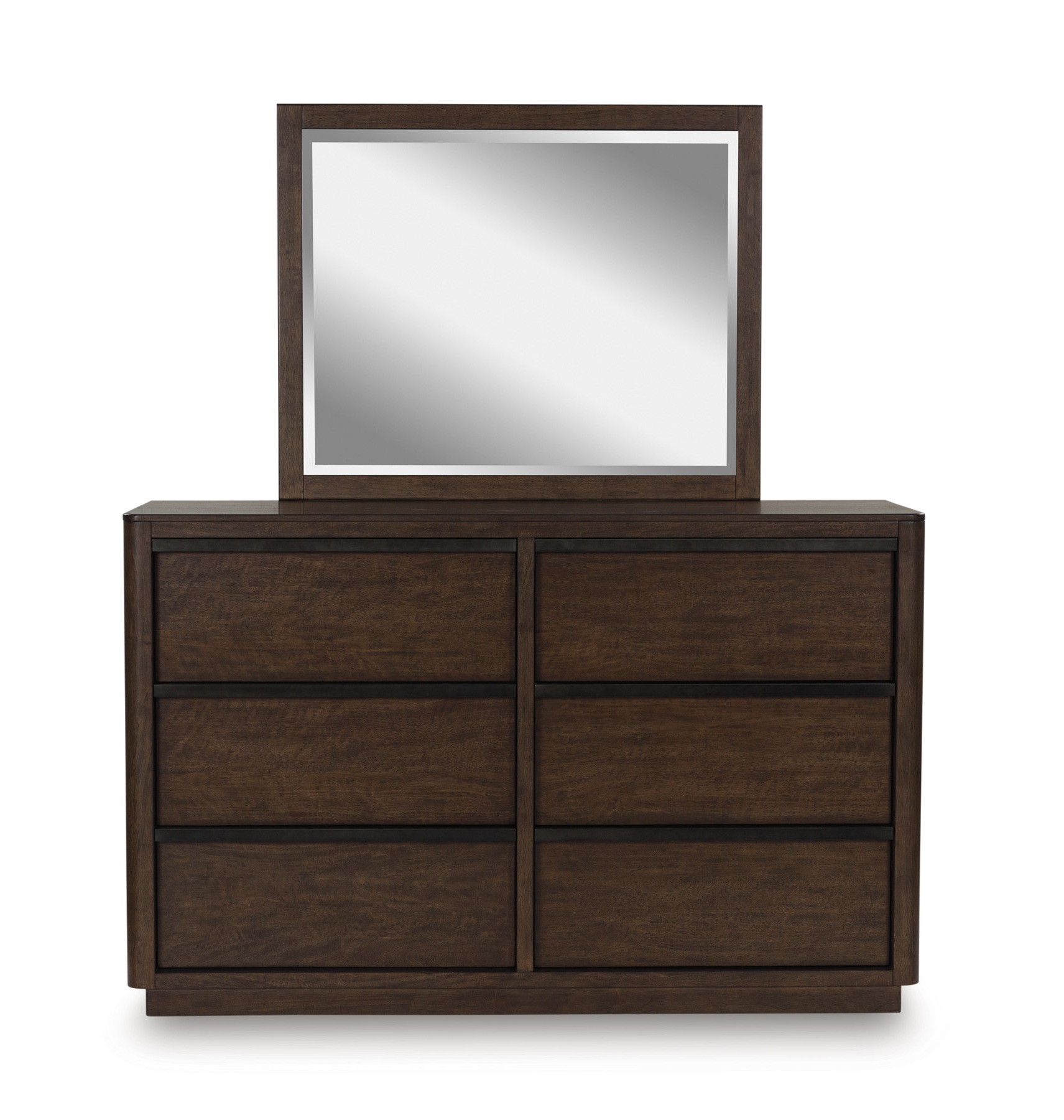 Dilenno Wood Double Dresser w/6 Drawers