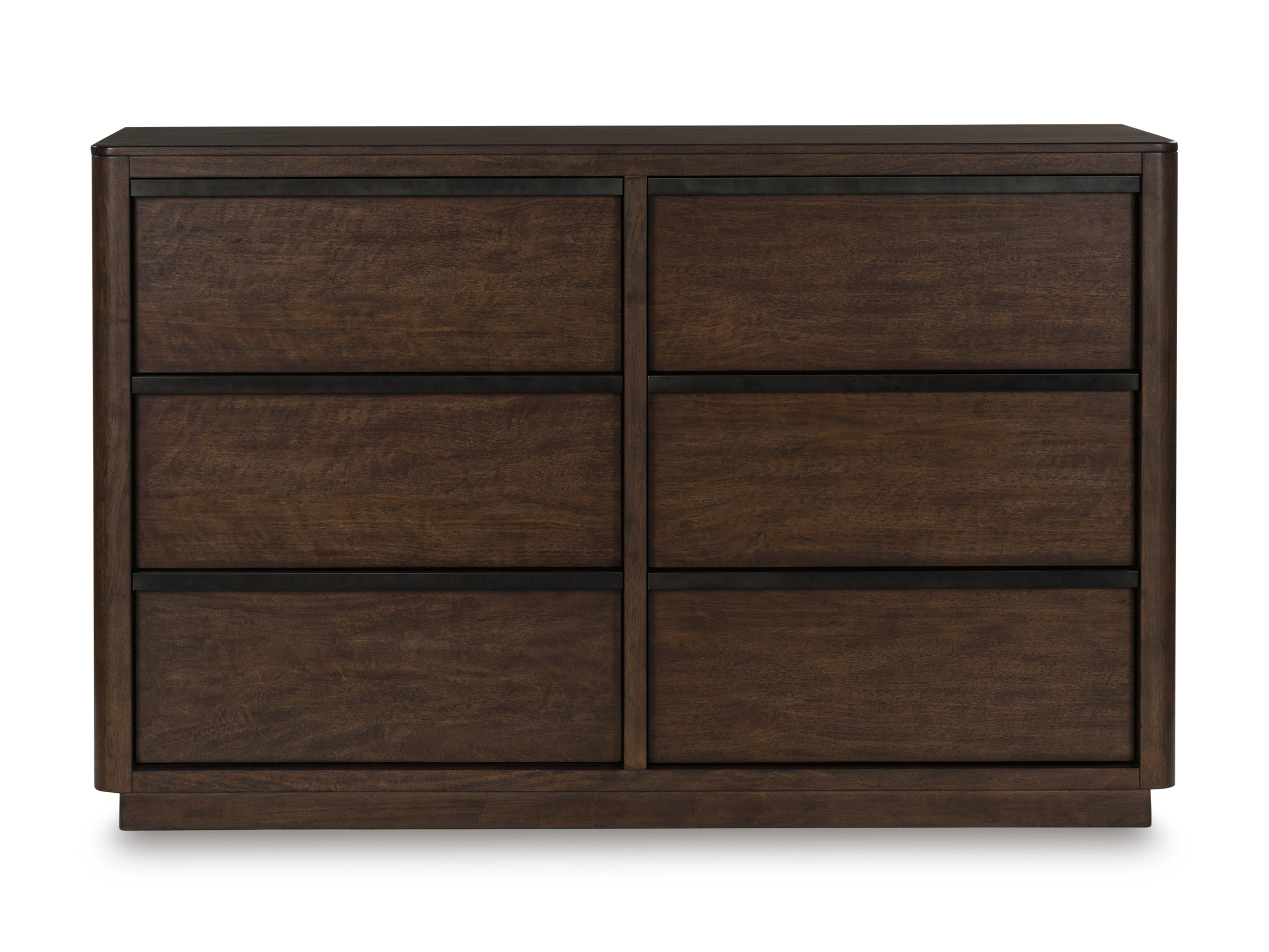 Dilenno Wood Double Dresser w/6 Drawers