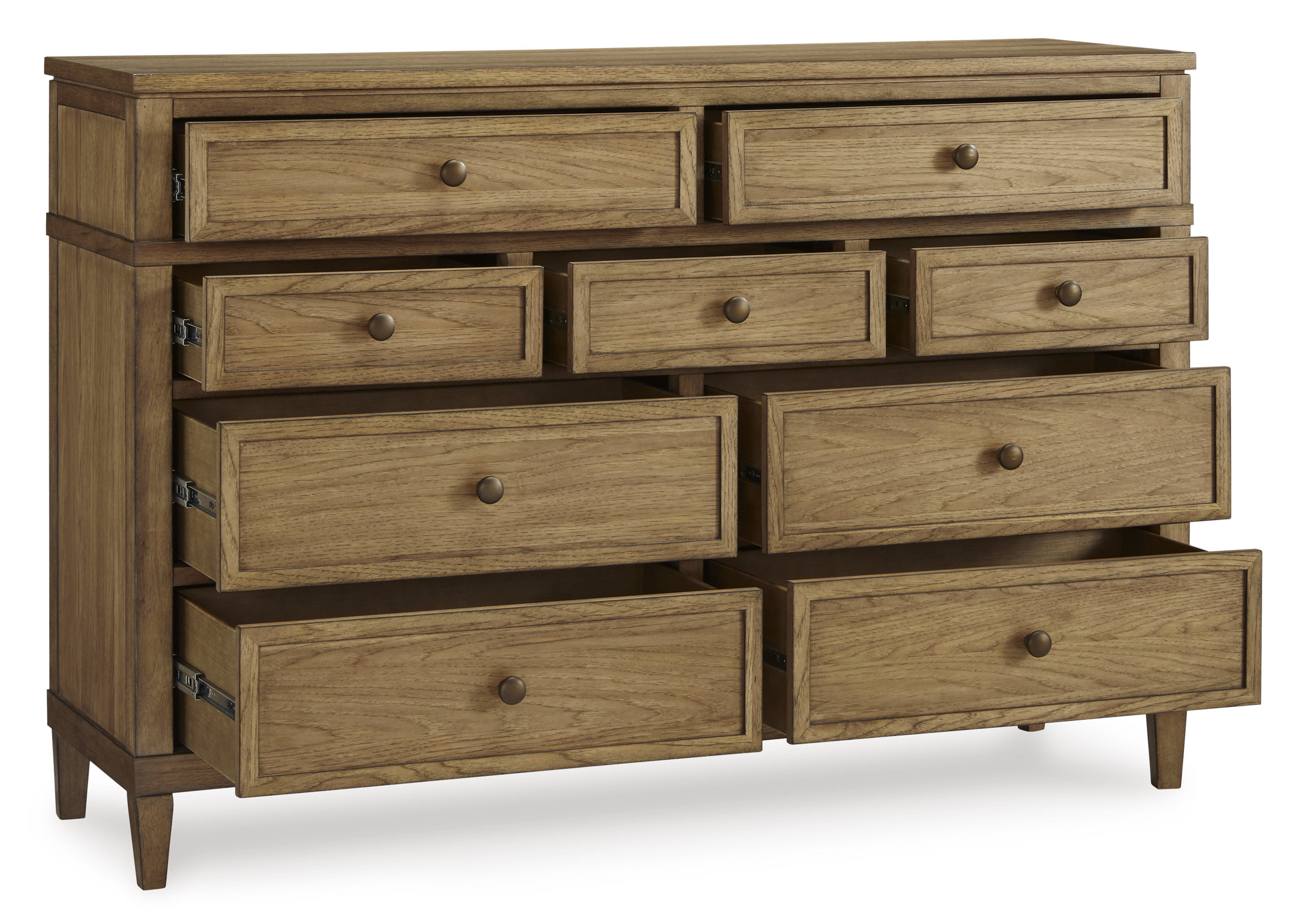 Sharlance Polyester/Wood Panel Bedroom Set