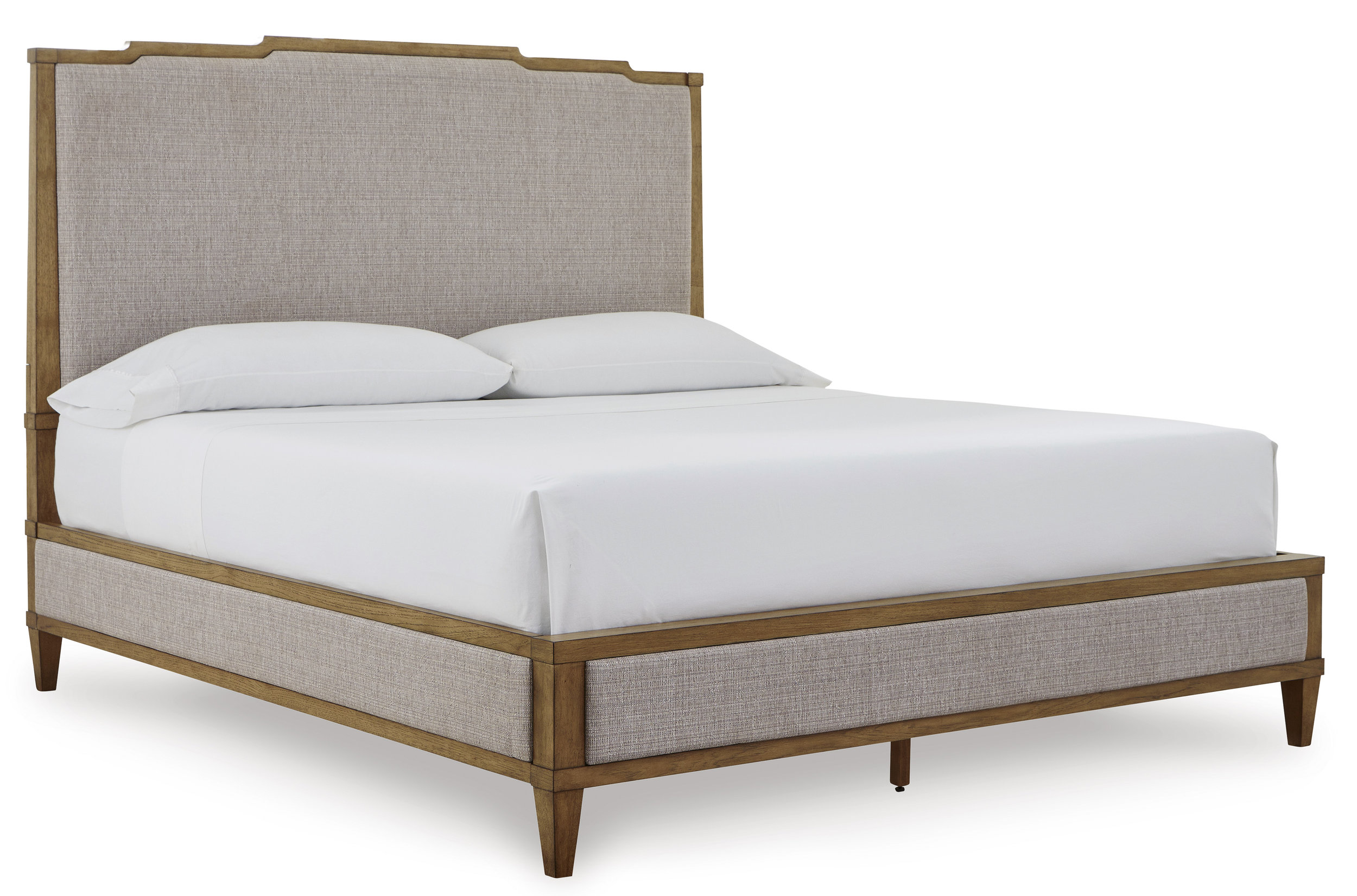 Sharlance Polyester/Wood Panel Bedroom Set