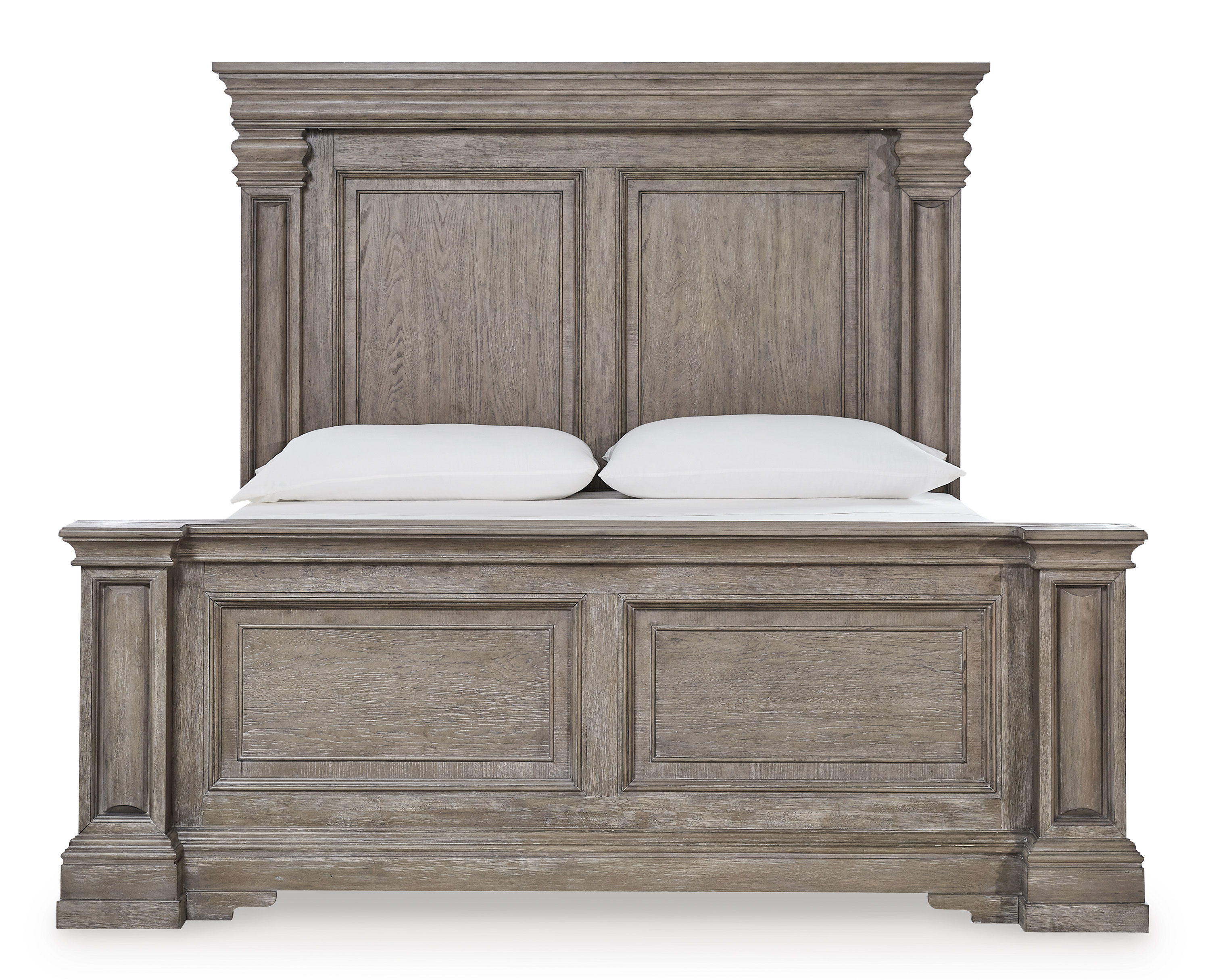 Blairhurst Wood Panel Bed w/LED, King Size