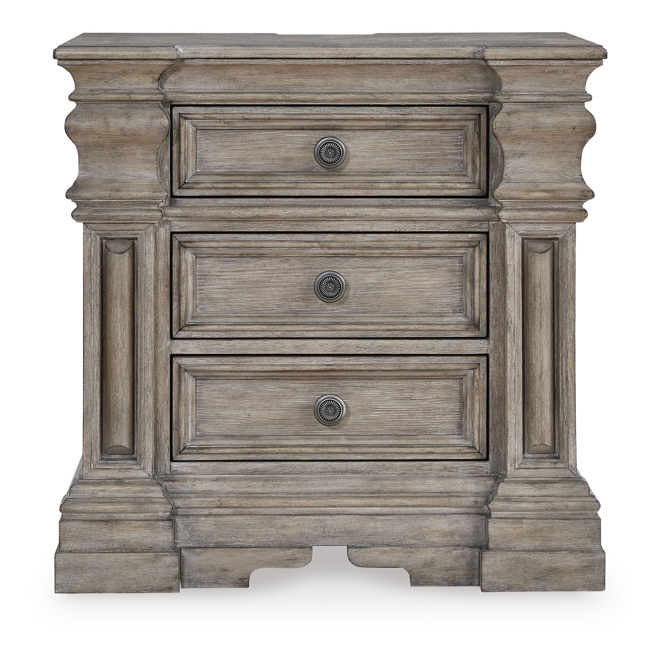 Blairhurst Wood Nightstand w/3 Drawers