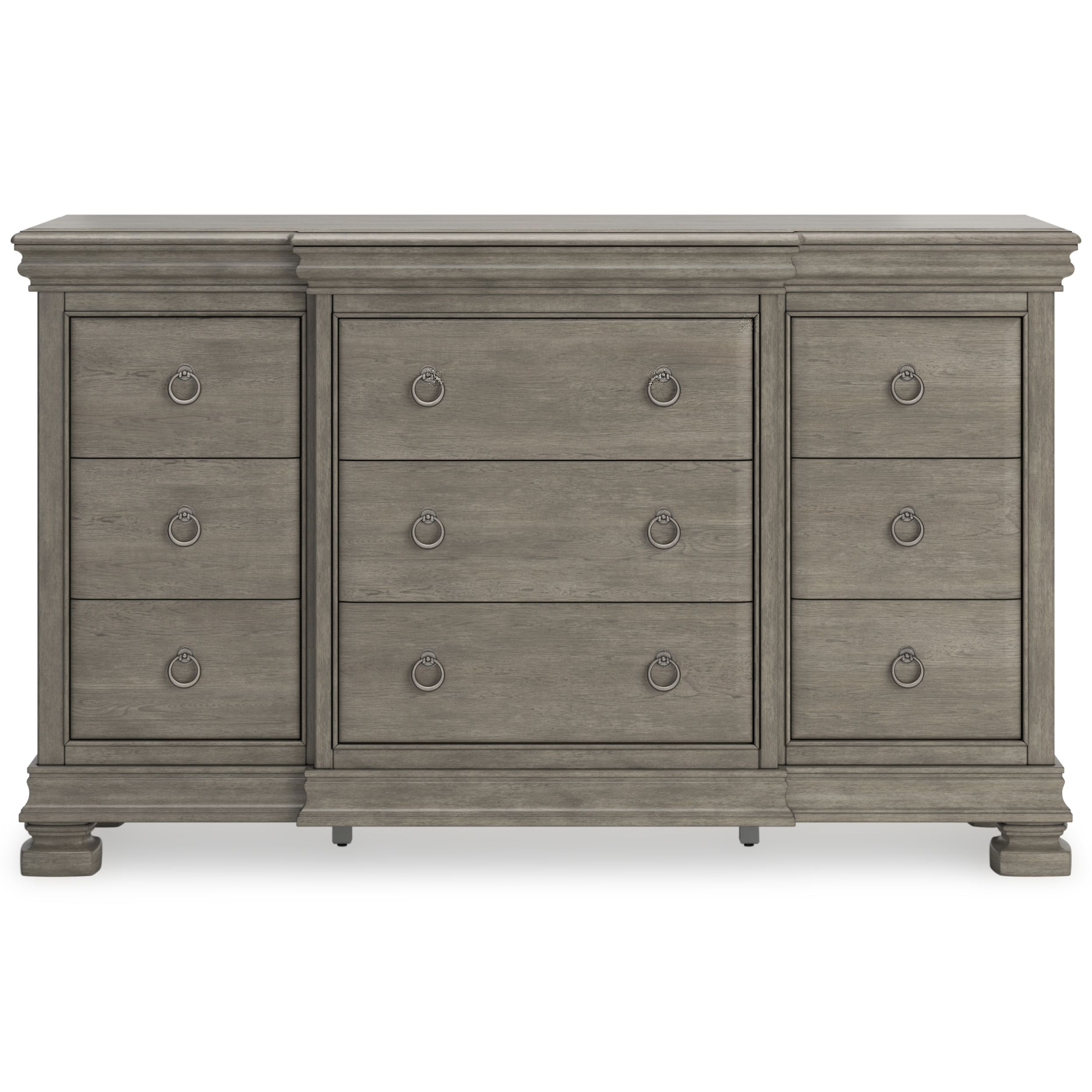 Lexorne Wood Sleigh Bedroom Set