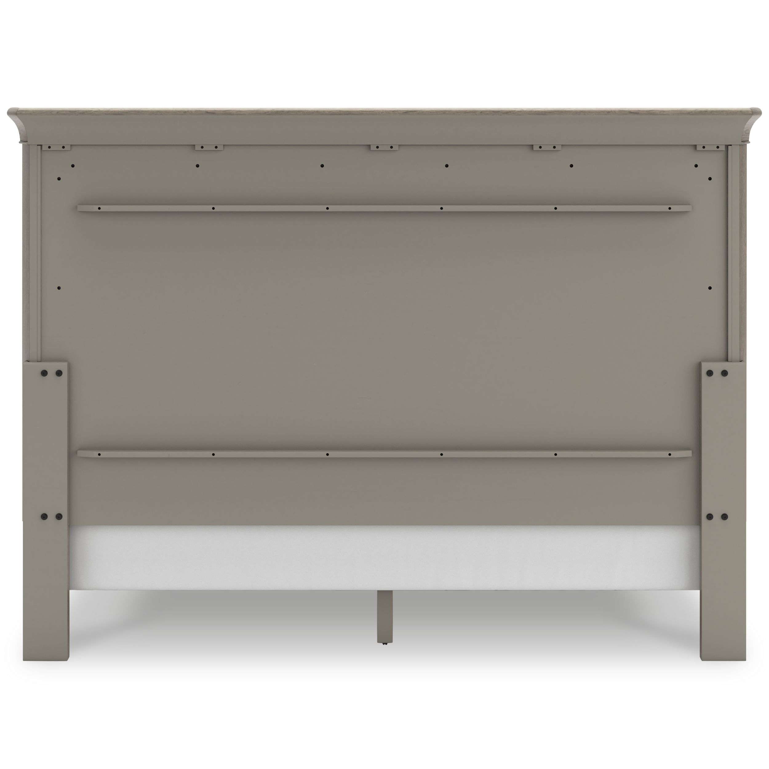 Lexorne Wood Sleigh Bed, King Size