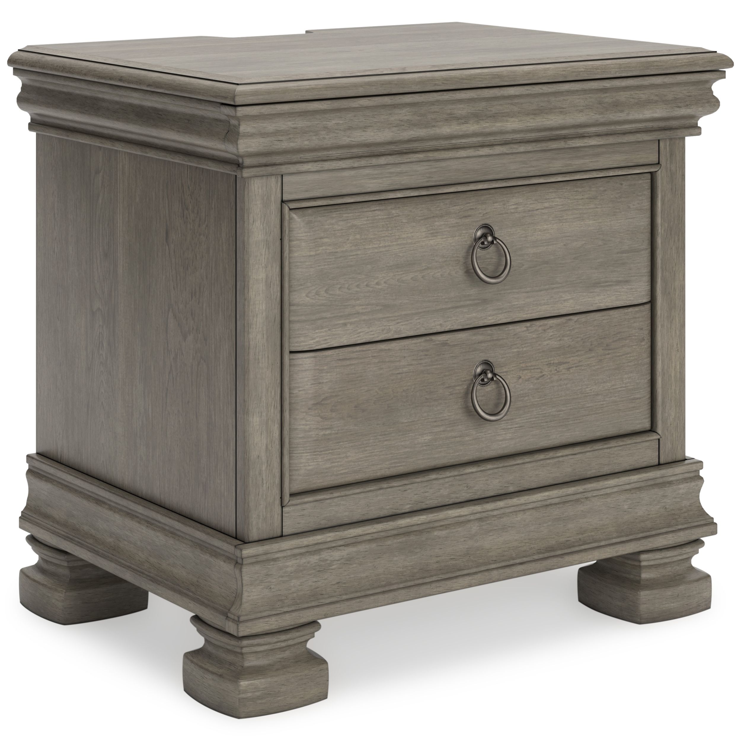 Lexorne Wood Sleigh Bedroom Set