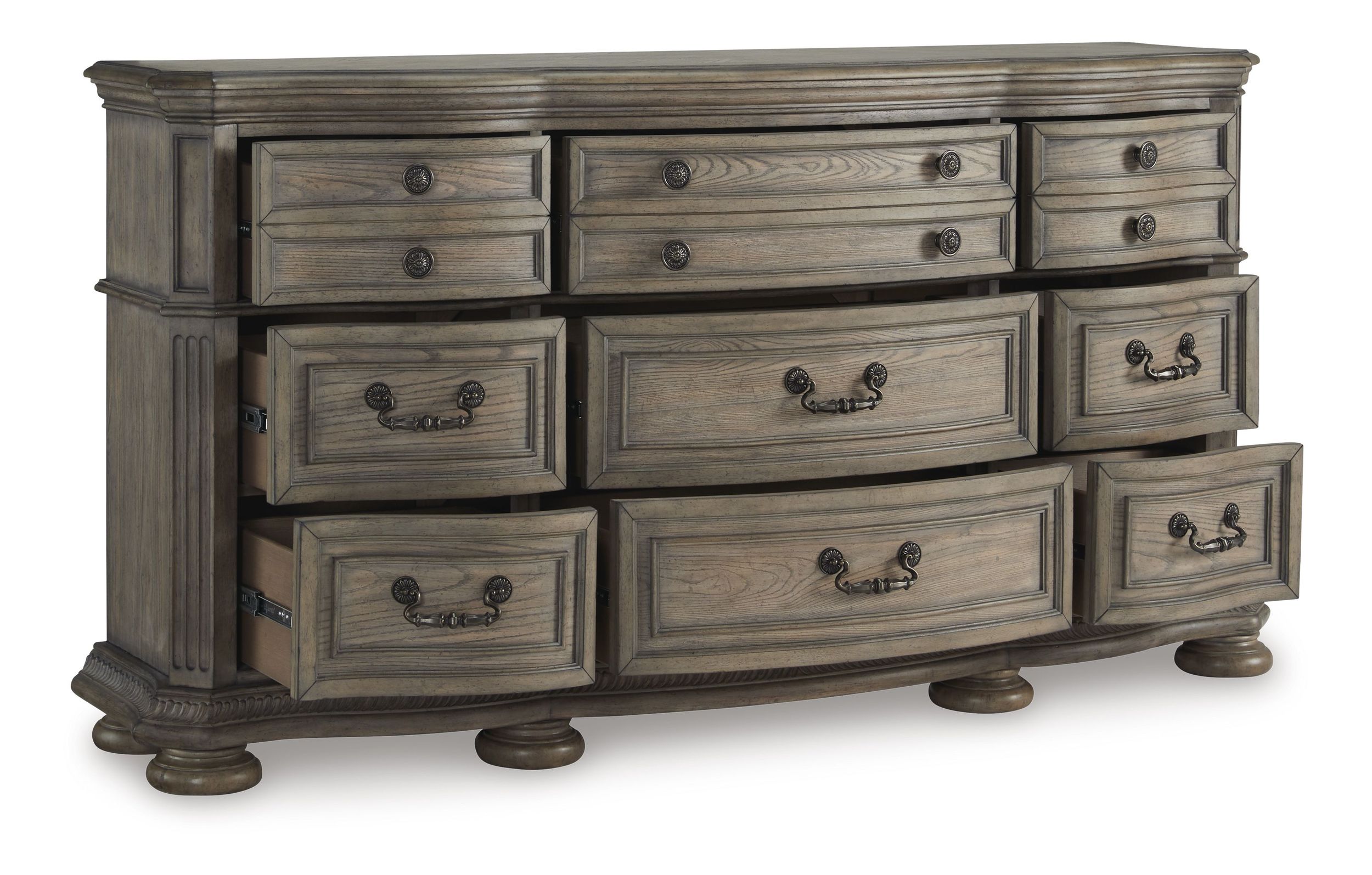 Ardenfield Wood/Wood Veneer Dresser w/9 Drawers