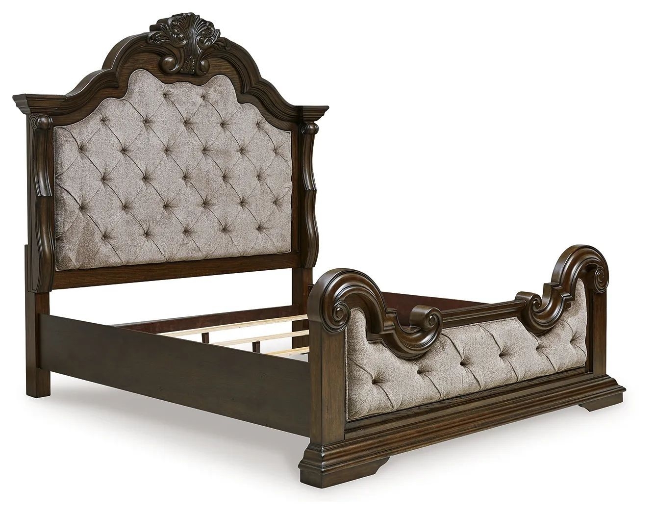 Ashley SM Maylee Polyester Fabric Upholstered Bed
