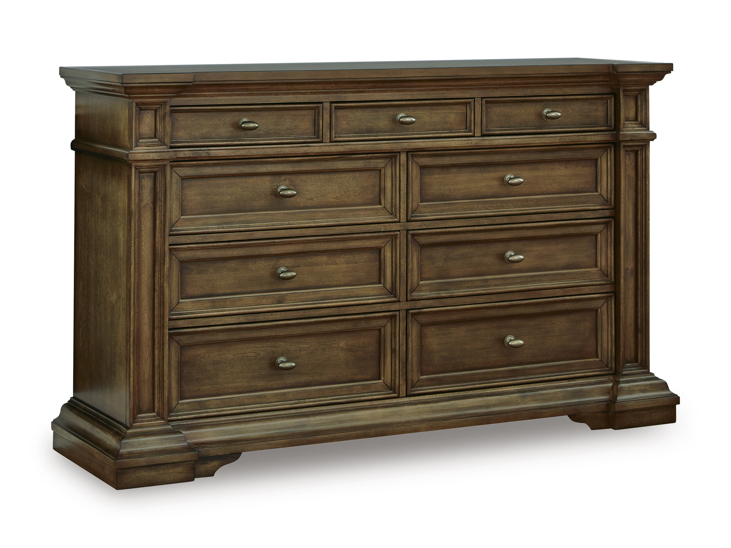 Frantanna Wood Panel Bedroom Set