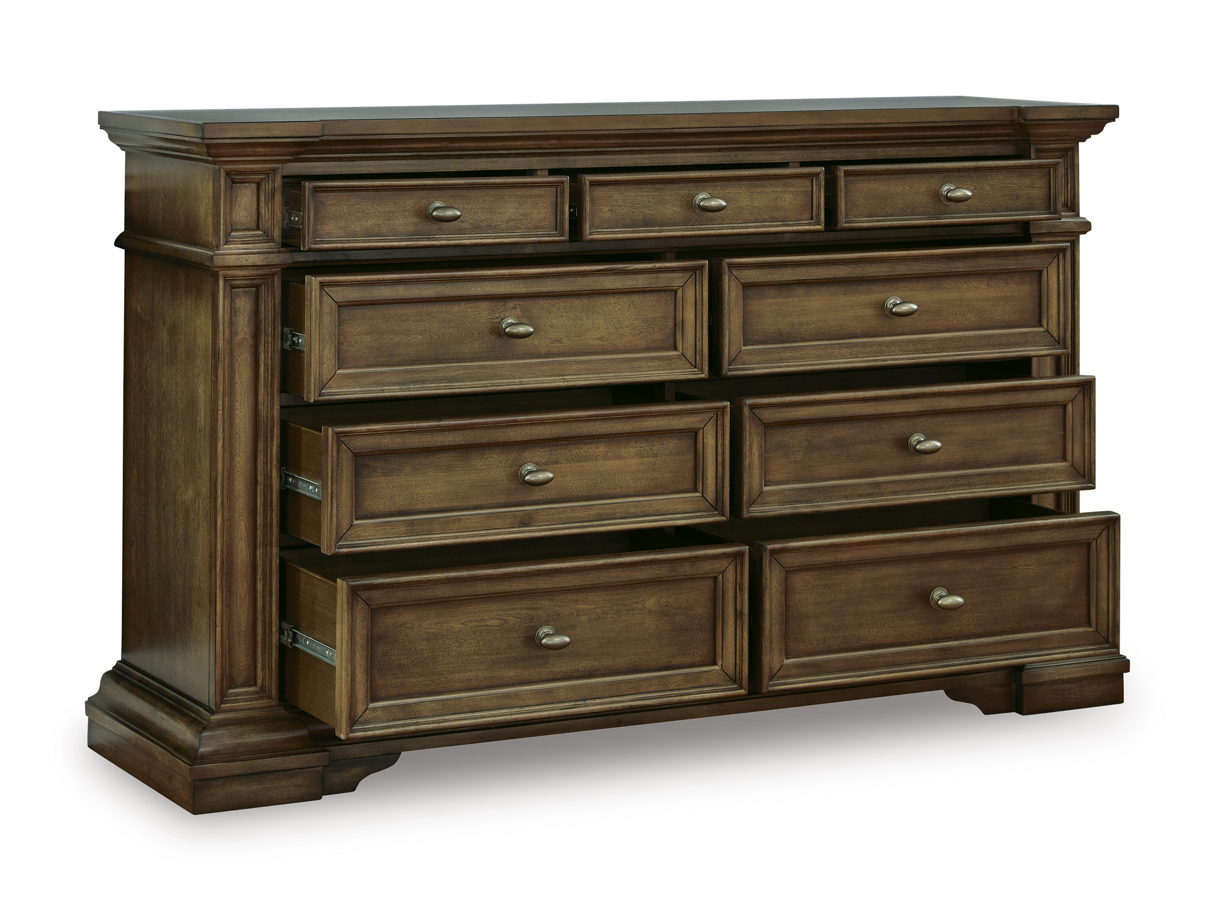 Frantanna Wood Panel Storage Bedroom Set