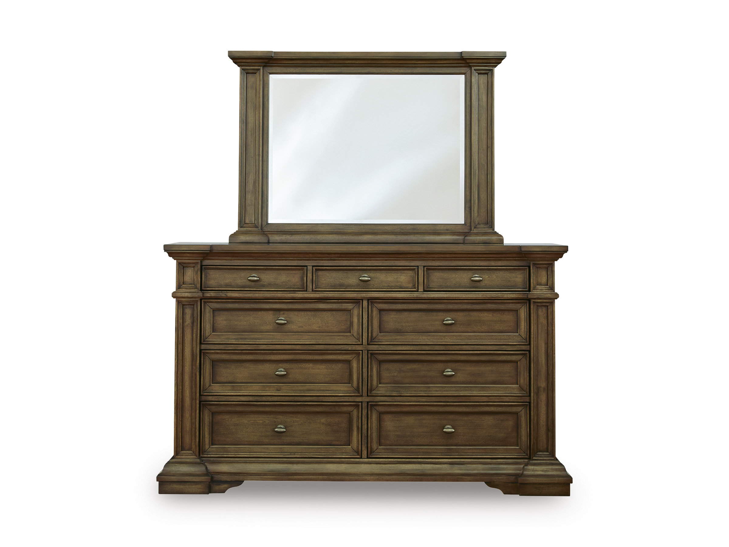 Frantanna Wood Panel Storage Bedroom Set