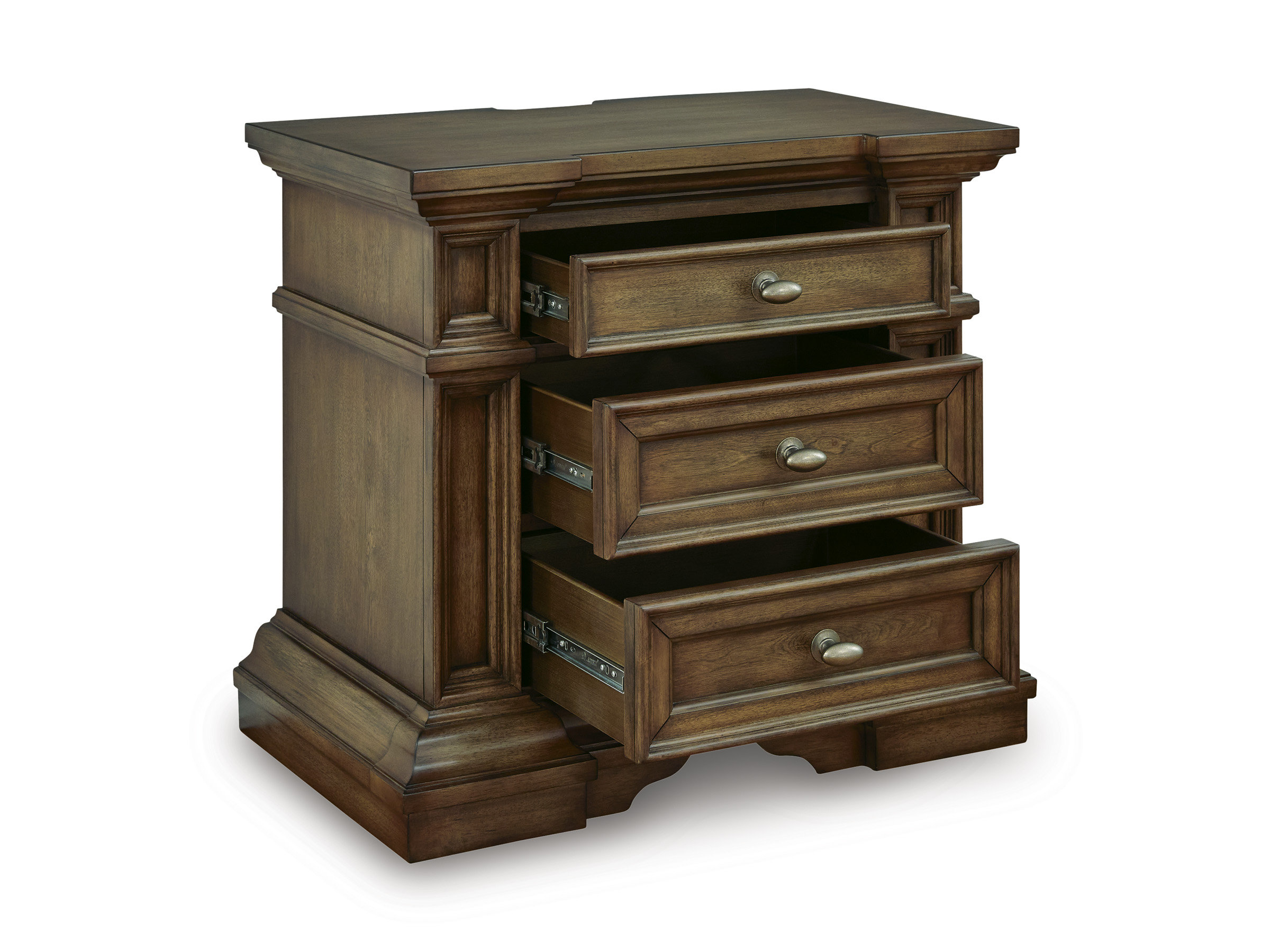 Frantanna Wood Panel Bedroom Set