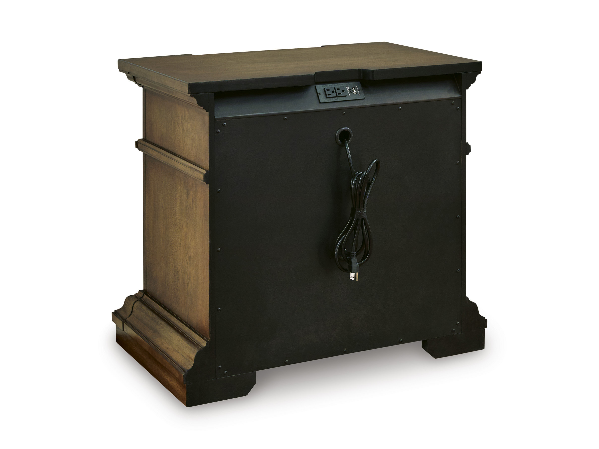 Frantanna Wood Panel Bedroom Set