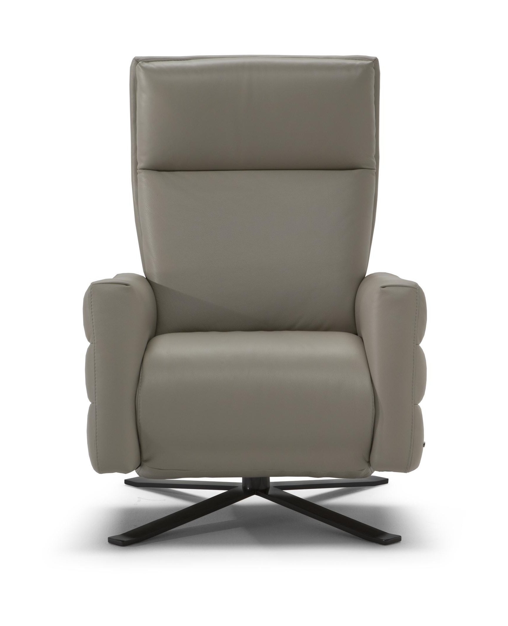 Istante Fabric/Leather Swivel Electric Recliner