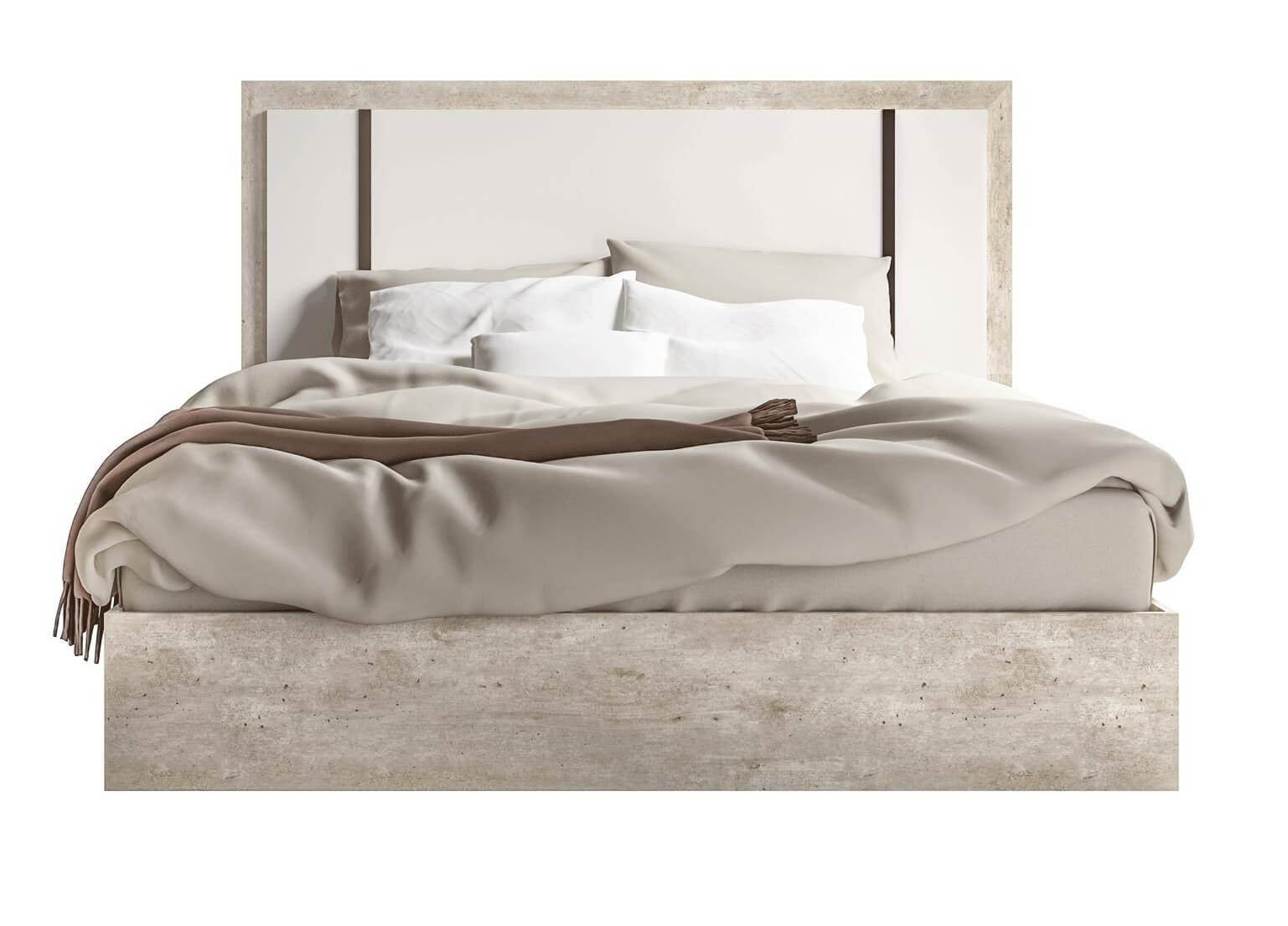 Treviso ESF Wood Veneer Platform Bedroom Set