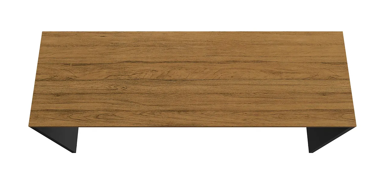 Eiffel Wood Top Garage Desk