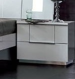 B 20 High Gloss Panel Bedroom Set w/LED Light