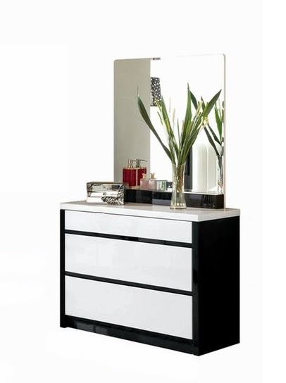princess polly baby blue dress Bathroom dresser wooden high gloss glamour style glamour black ELIZABETH main image 1