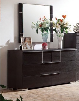 B 55/56 6-Drawer Dresser & Mirror