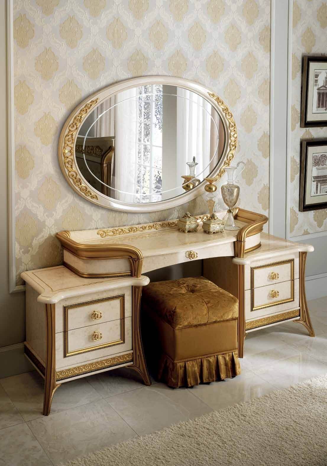 Melodia Fabric Vanity Pouf