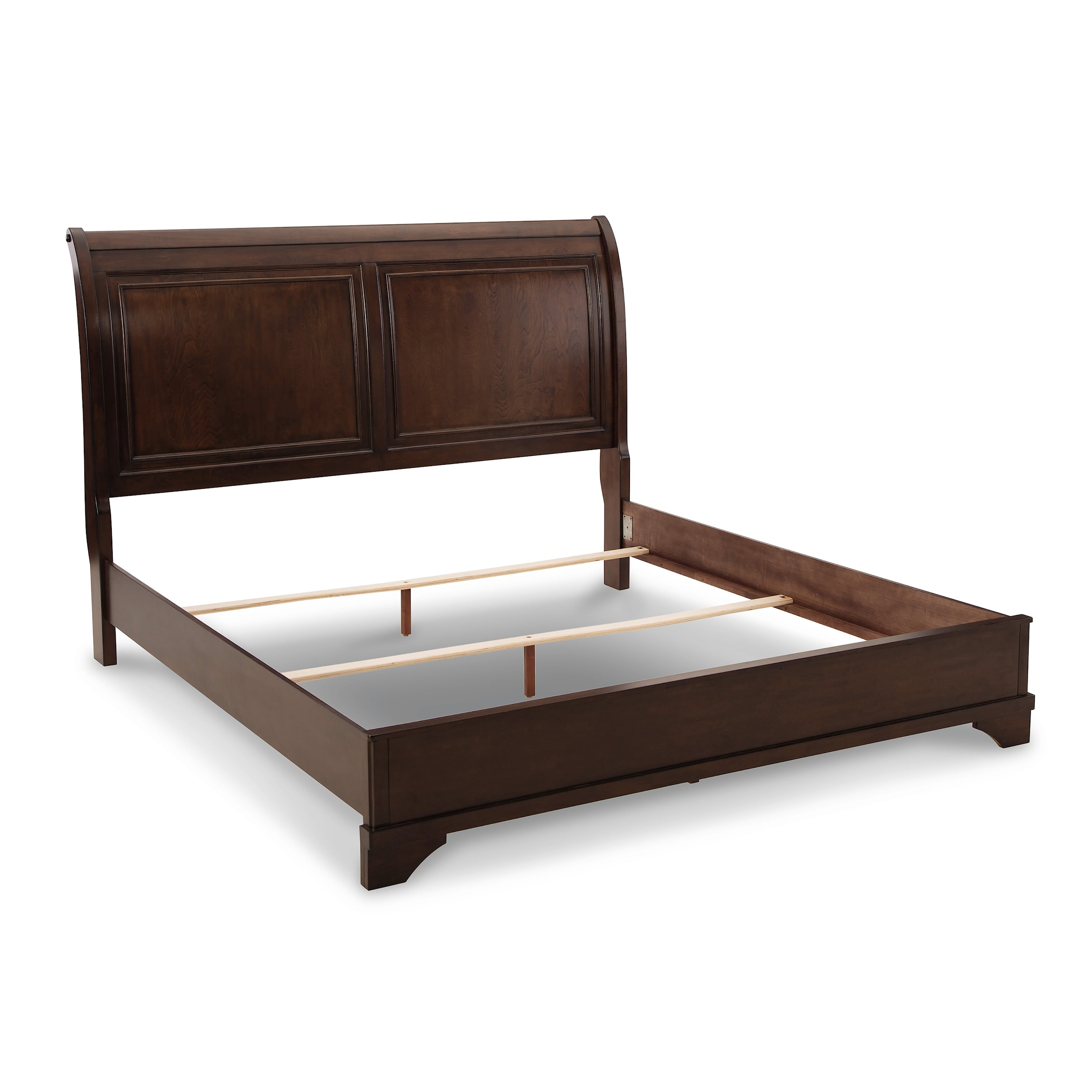 Ashley SM Brookbauer Wood Veneer Sleigh Bedroom Set