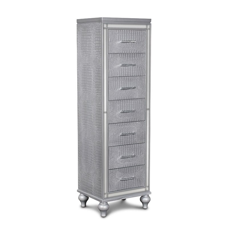 SM Valentino Tufted LED Panel Bedroom Set