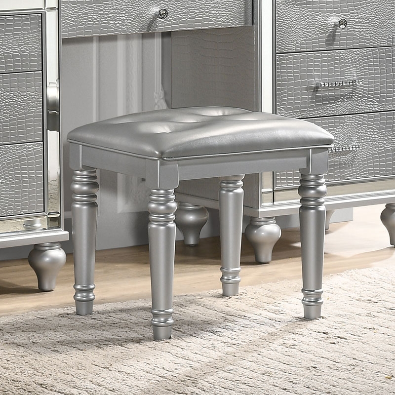SM Valentino Tufted LED Panel Bedroom Set