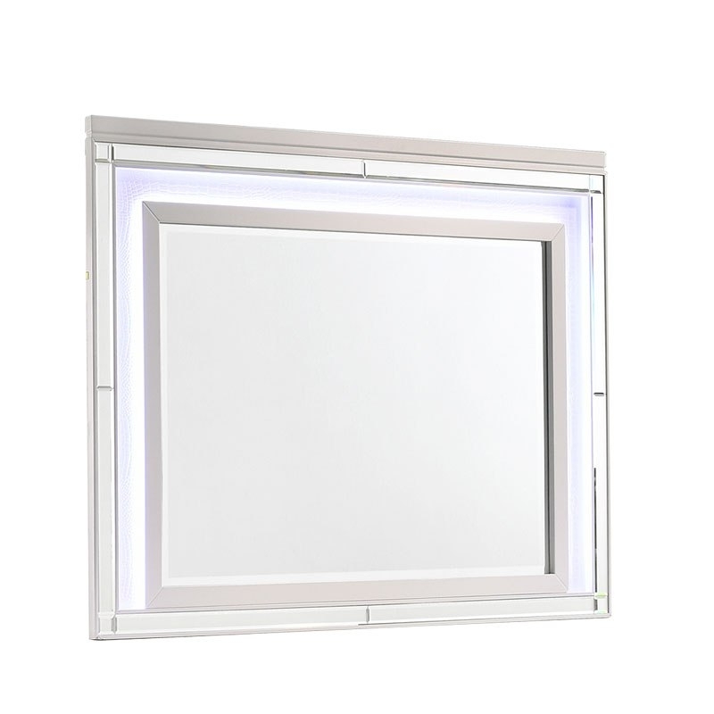 SM Valentino Tufted LED Panel Bedroom Set