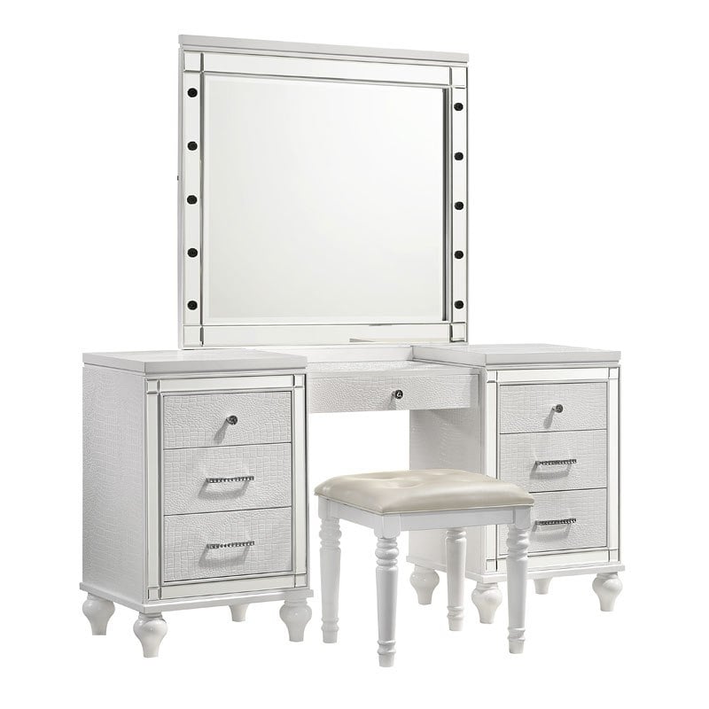 SM Valentino Wood Vanity Table