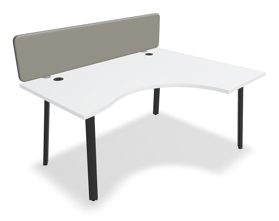 Ogi A Office Single Radial Desk