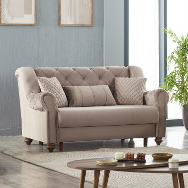 Baku Fabric Loveseat