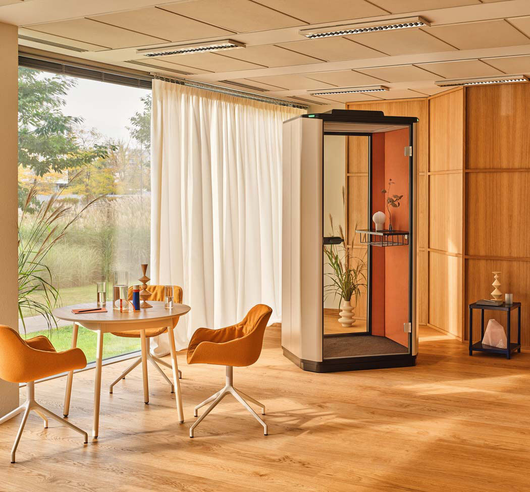 CODA One Person Acoustic Booth - B2B Office Interiors