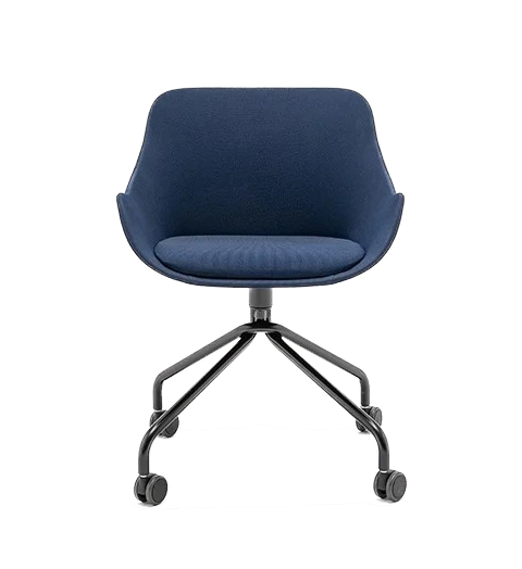 Baltic Classic Fabric Office Swivel Chair w/Castors