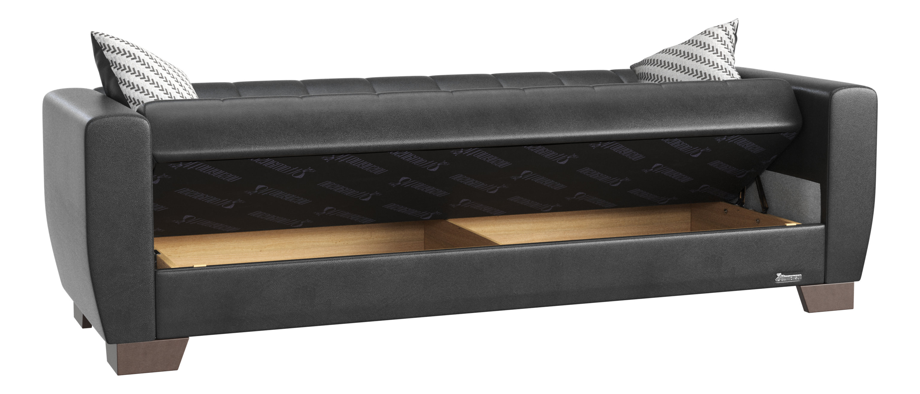 Barato PU Convertible Sofa Bed