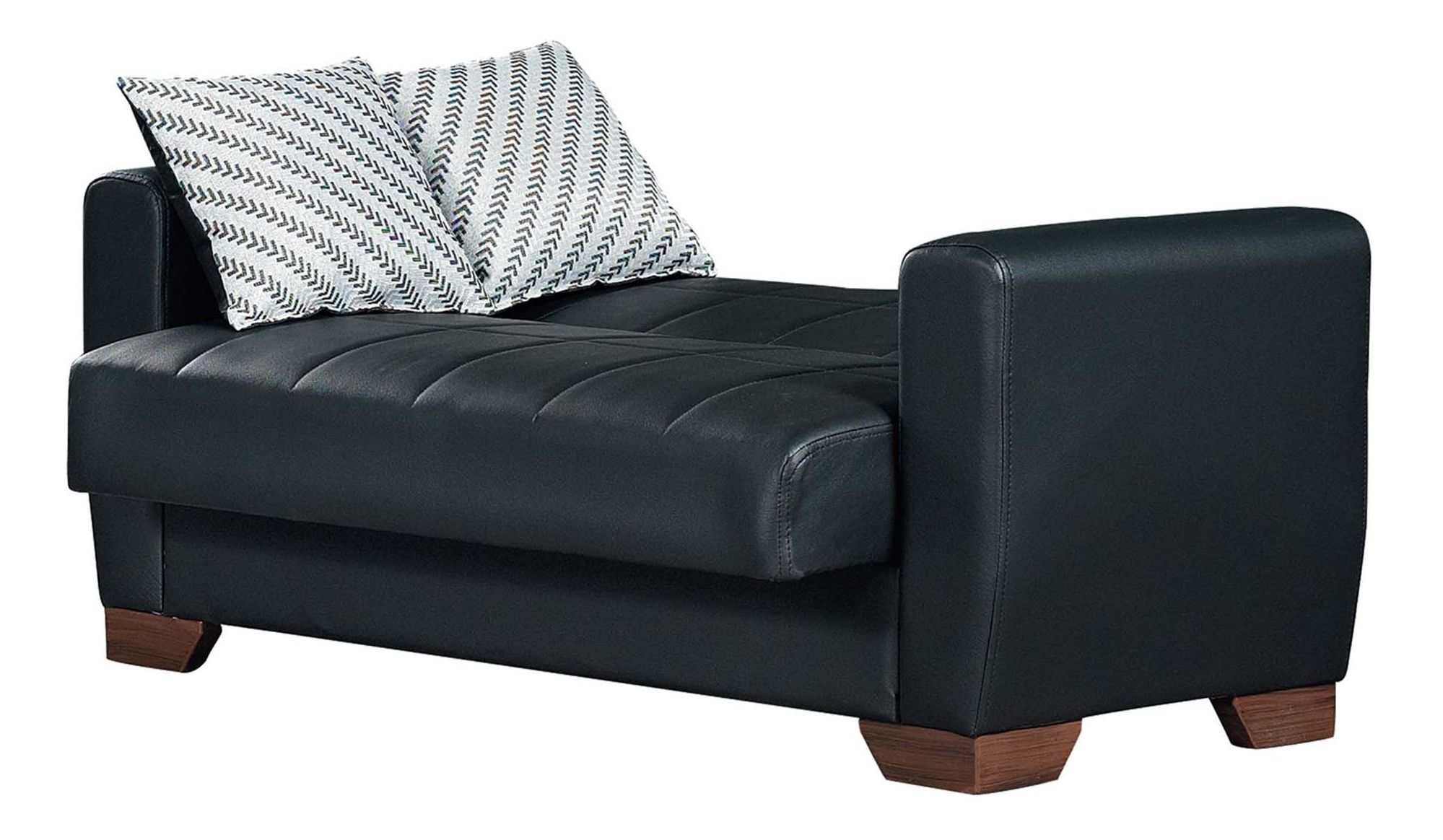 Barato PU Convertible Loveseat