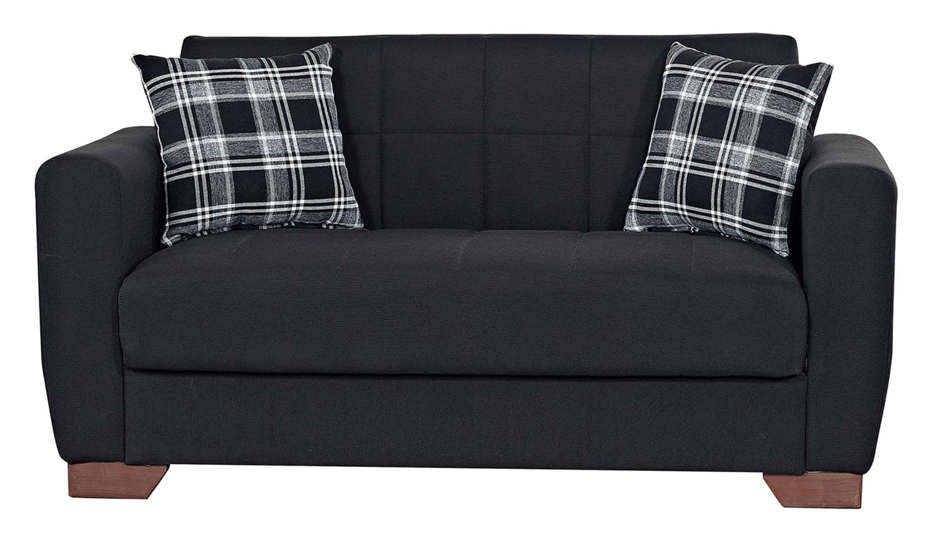 Barato Fabric Convertible Loveseat