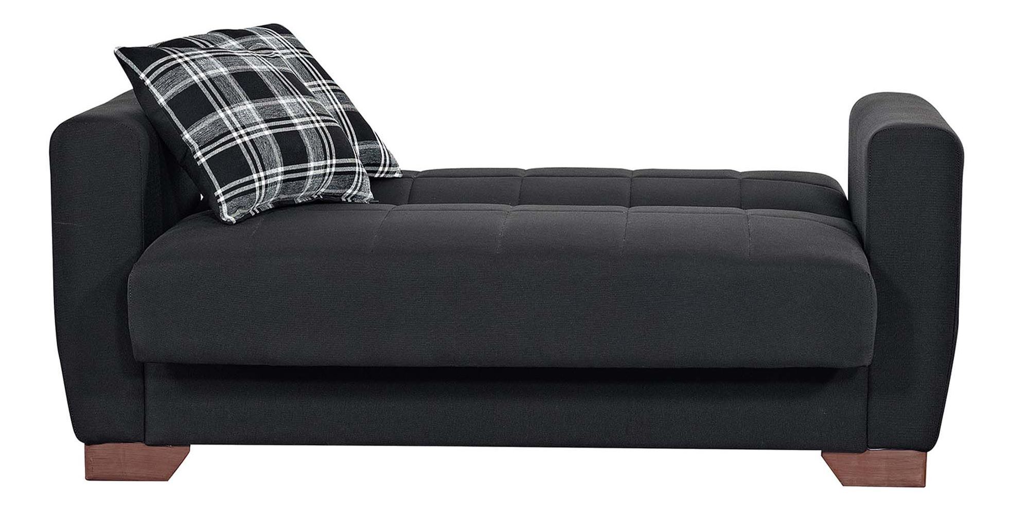 Barato Fabric Convertible Loveseat
