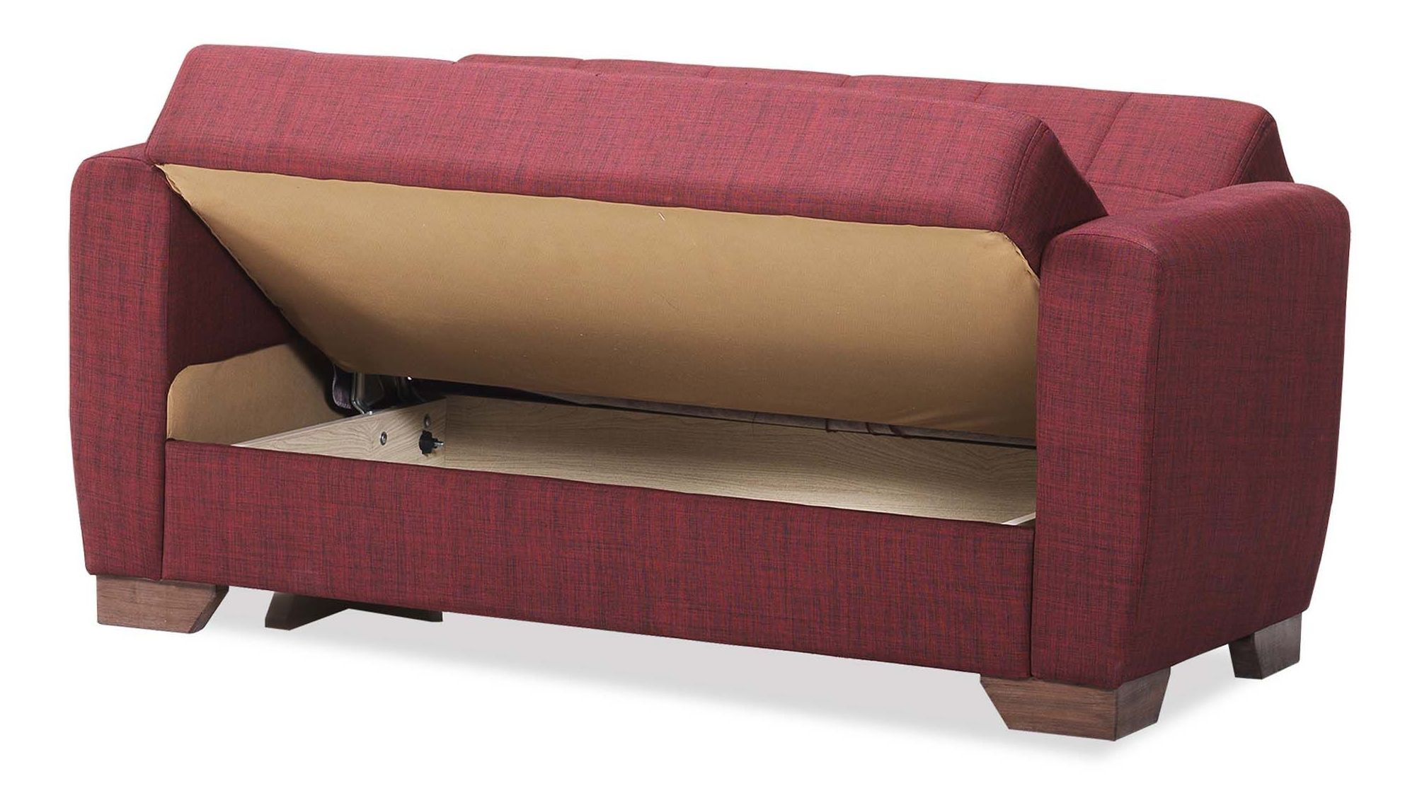 Barato Fabric Convertible Loveseat
