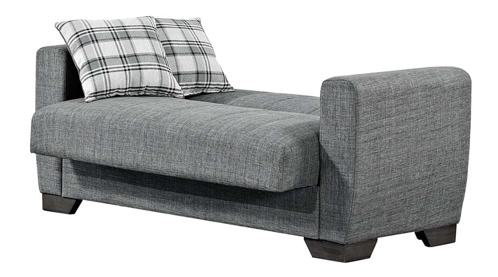 Barato Fabric Convertible Loveseat