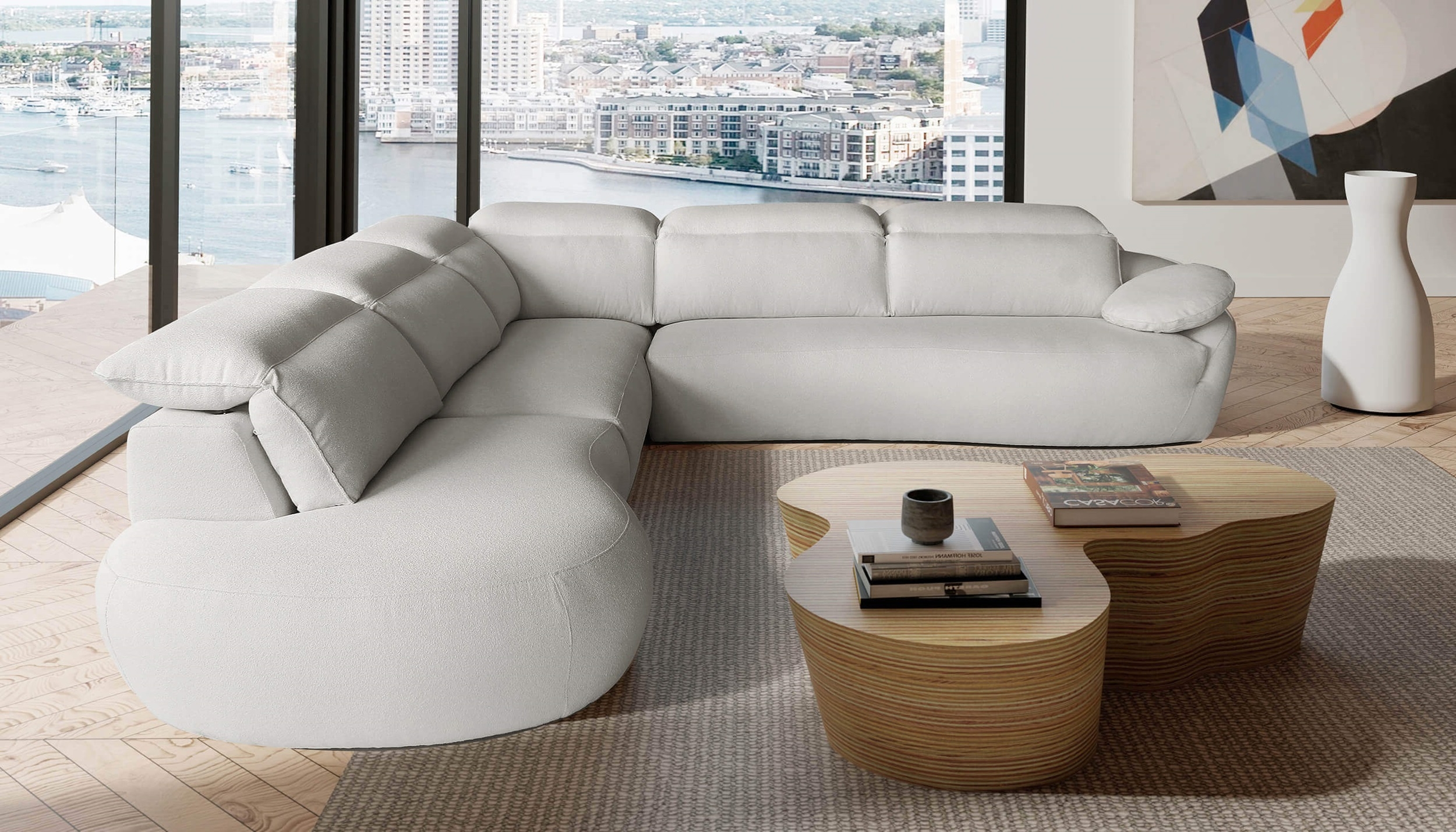 Sectional Sofa Left Bumper Chaise