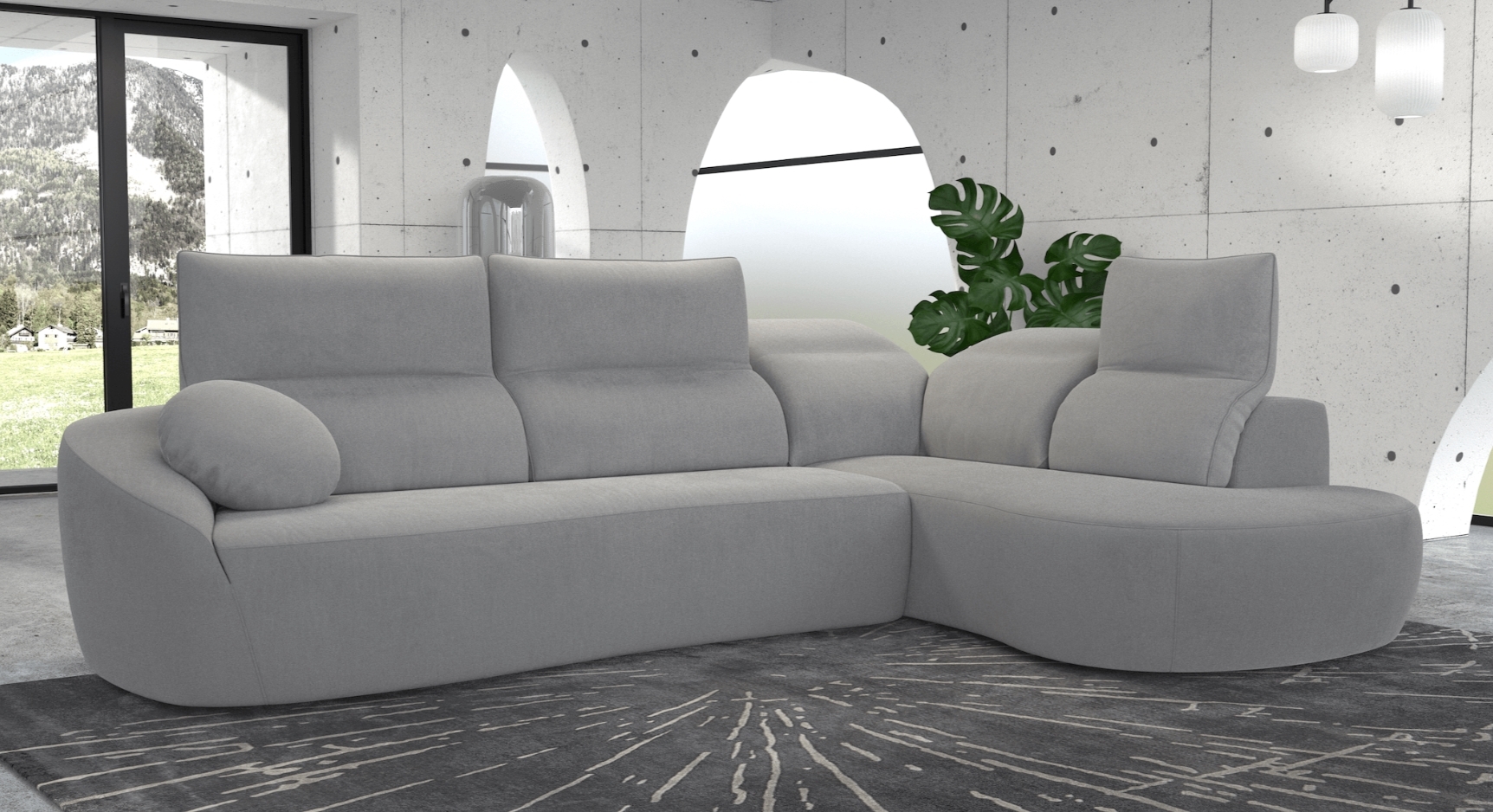 Maryland Roll Sofa 