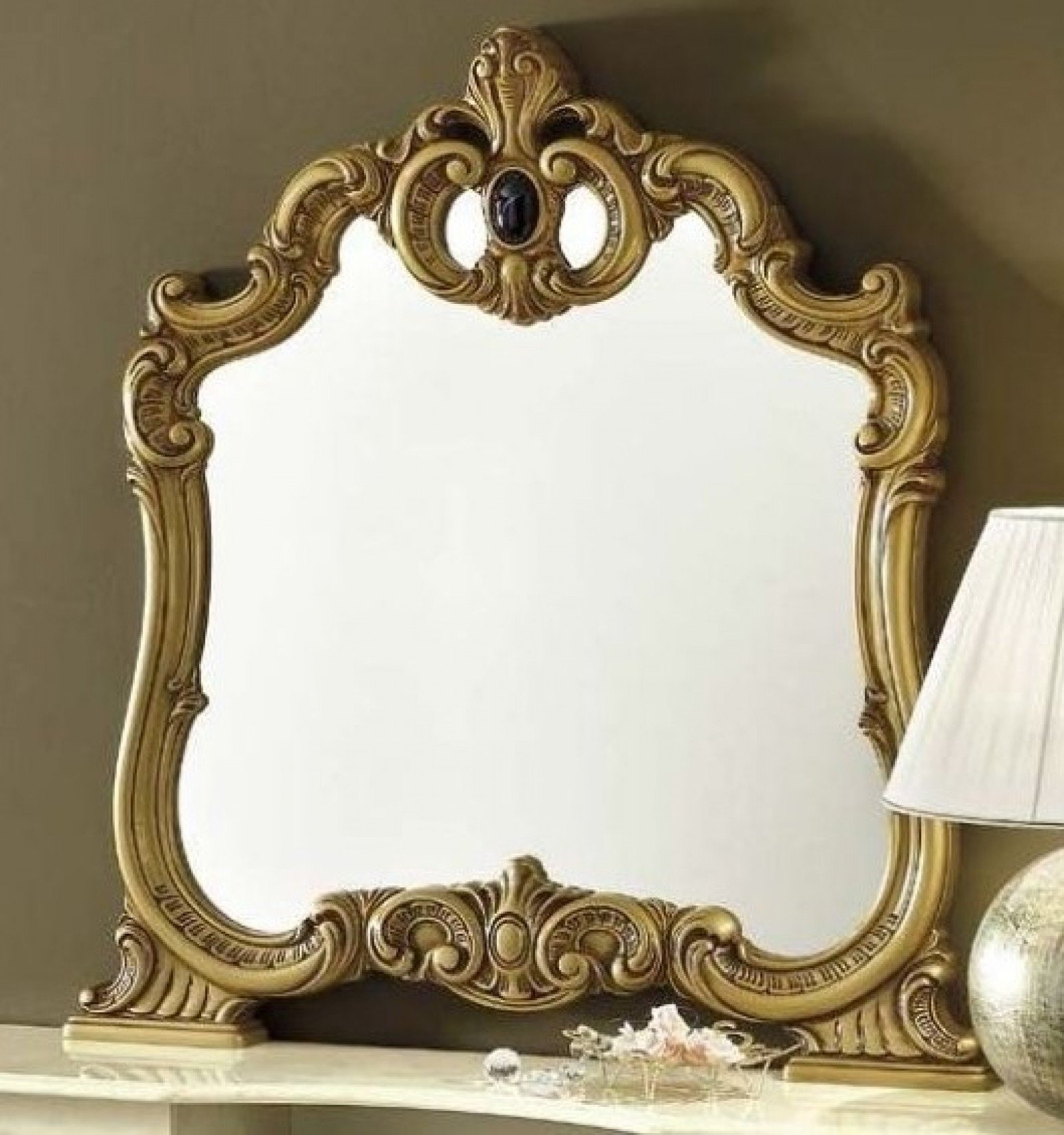 Barocco Wood Mirror