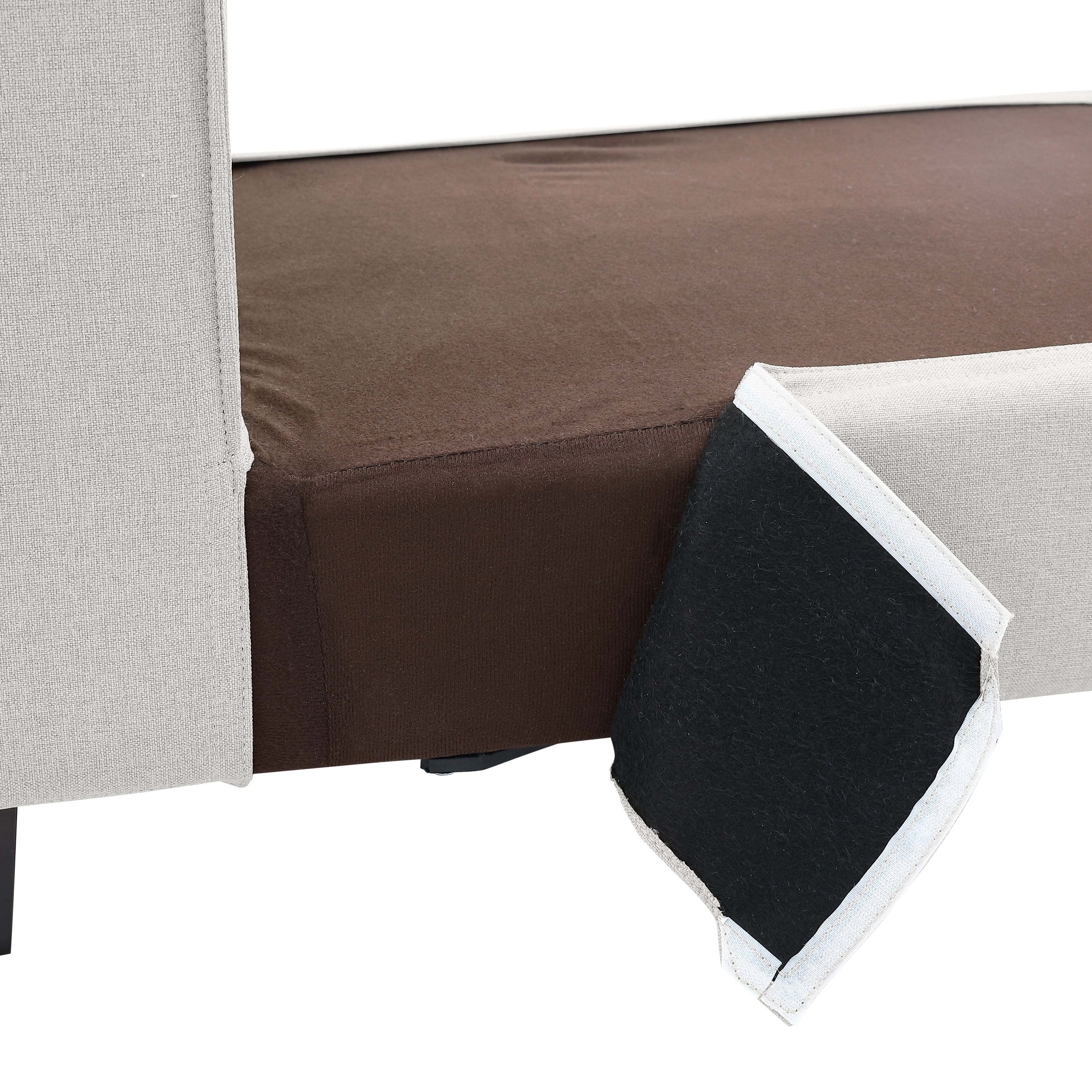 Apollo Luxury Linen Modular 3-Piece Sofa Set