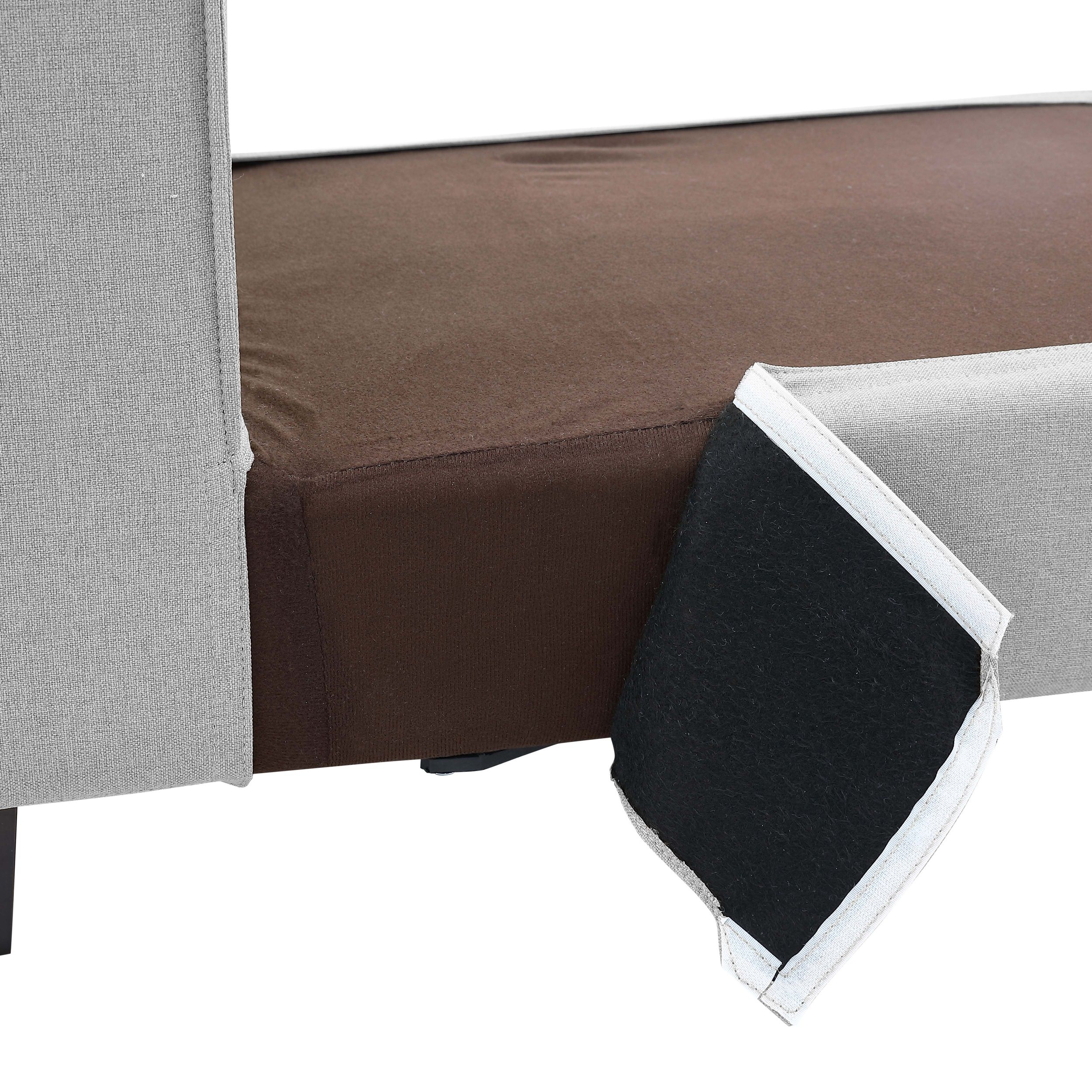 Apollo Luxury Linen Right Arm Sofa Chair