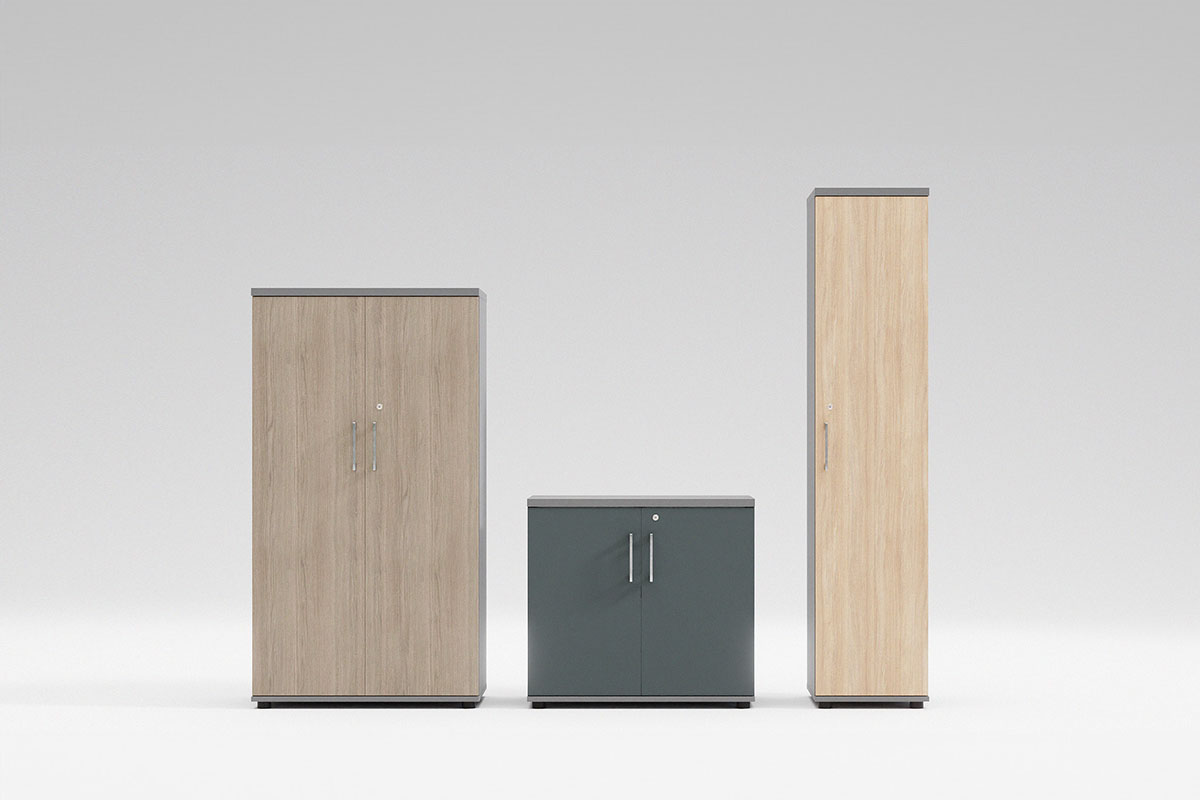 Basic Office W15.8" Storage Cabinet w/Door
